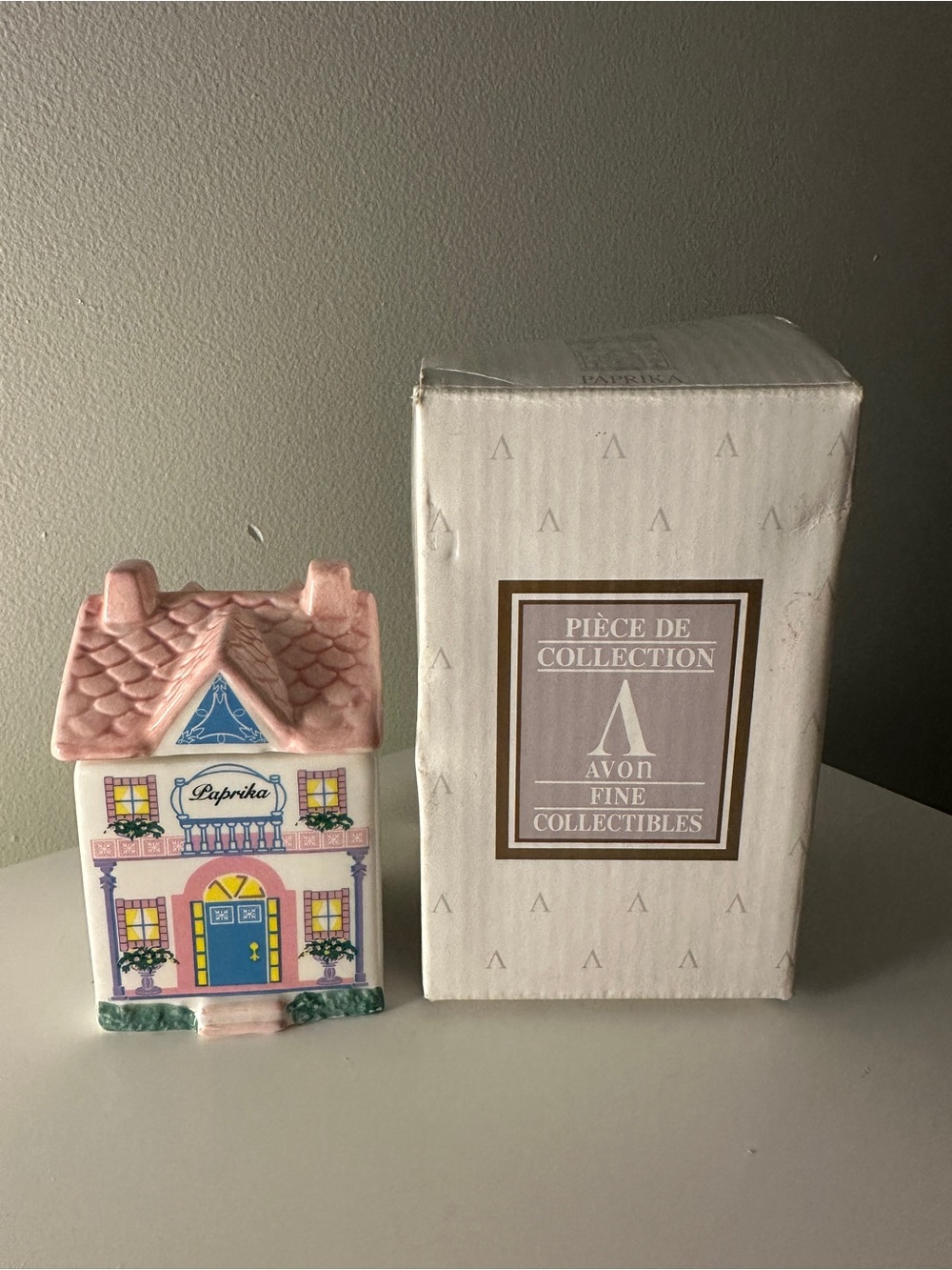 Avon Paprika Ceramic Cottage